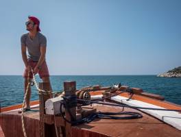 Kusadasi blog - 5.nap: Égei-tenger - hajóval a mélykék vizeken