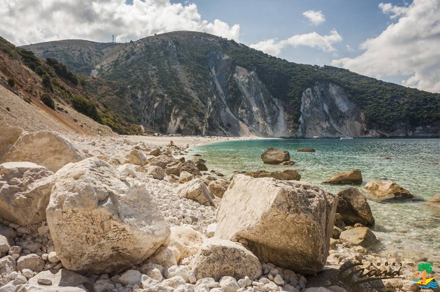 Myrtos beach